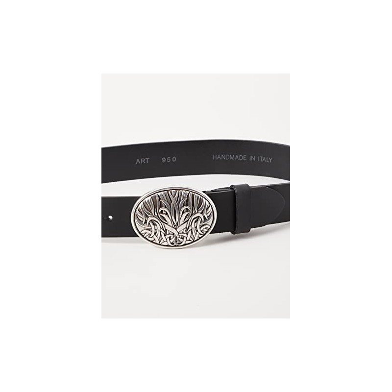 MGM Women's Legno, 100164 Plain Belt, Black (Schwarz 950-1), 85