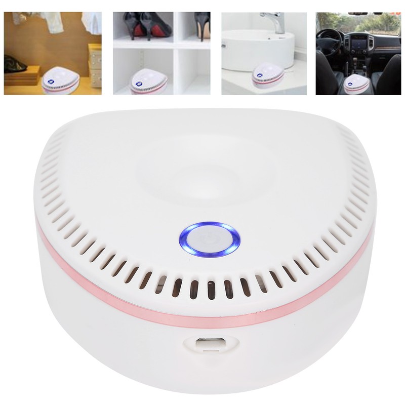 USB Charging Portable Office Car Ozone Cleaner Machine Restroom Refrigerator