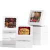 JCXGRVC 100PCS 5x5x2 Inch Cookies Boxes Bakery Boxes Strawberries Boxes