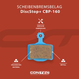 Contec Disc Brake Pad DiscStop+ Magura MT2/4/6/8 4250311373041 Bicycle