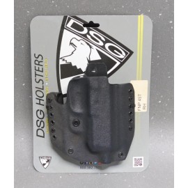 DSG RH Black Kydex Alpha Duty Holster for FNP .45T USA MADE