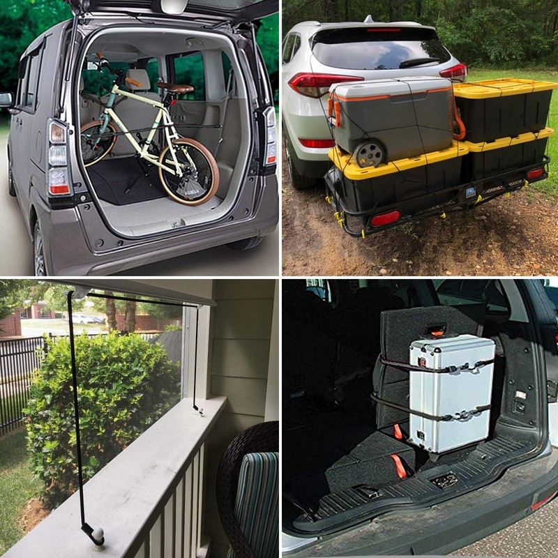 ZHOUBIN Shock Cord End Hooks for 3/16 inch to 1/4