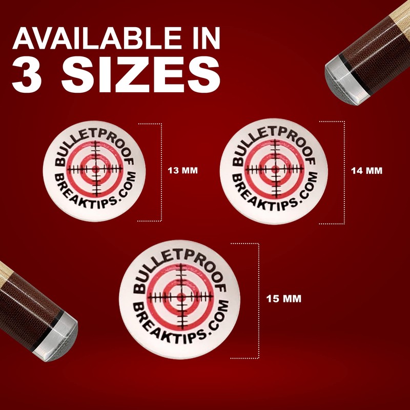 Bulletproof Break Tips - Polymer Break & Jump Tip |