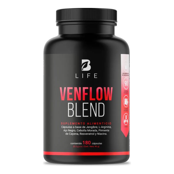 Complejo Para La Circulación De 180 Cápsulas B Life Sabor
