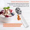 LT LAUDTEC Heated Ice Cream Scoop, Rechargeable Electric Warming Scooper,
