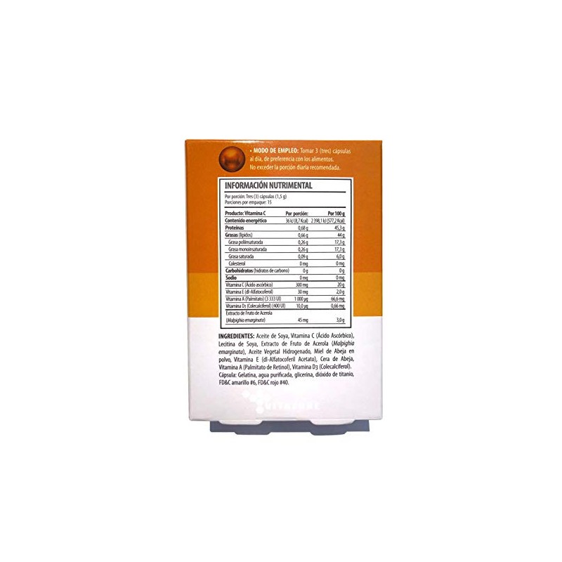 Solanum Vitamina C Solanum 45 Cápsulas C+