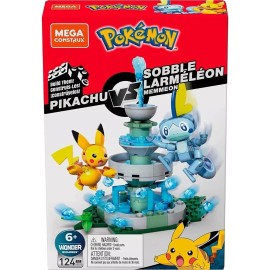 Mega Construx Pokémon Pikachu Vs Sobble Larmeleon