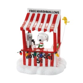 Department 56 Peanuts Village Snoopy's Cocoa Stand Accessory, 10,5 cm