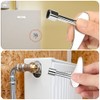 JINHENB 2 Pcs Triangular Key Inner Triangle Spanner Key Stainless