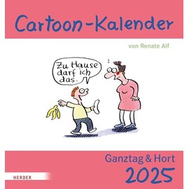 Cartoon-Kalender 2025. Ganztag & Hort