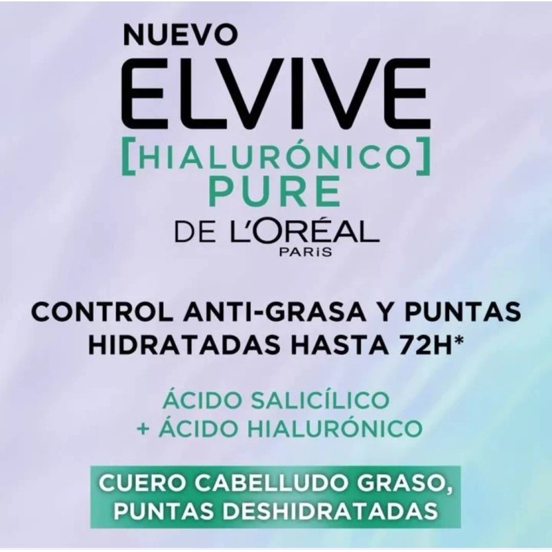 L'Oréal Acondicionador Elvive Hialurónico Raíz Fresh Hidratate 370ml
