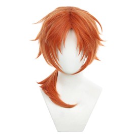 Sizuuenn Ensemble Stars! Leo Tsukinaga Wig, Cosplay, Heat Resistant Wig, High Temperature Hair Yarn, Cosplay Wig, Dedicated Net for Events, School Festivals, Cultural Festivals, Photography, Disguise