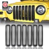 Wrangler TJ Grill Insert Honeycomb Front Grille Mesh Guard for