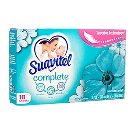 Suavitel Flexible Sheet Waterfall Mist 18ct