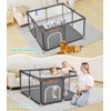 Baby Playpen 47x47 Inch in Small Play Pen Playards, Playpen
