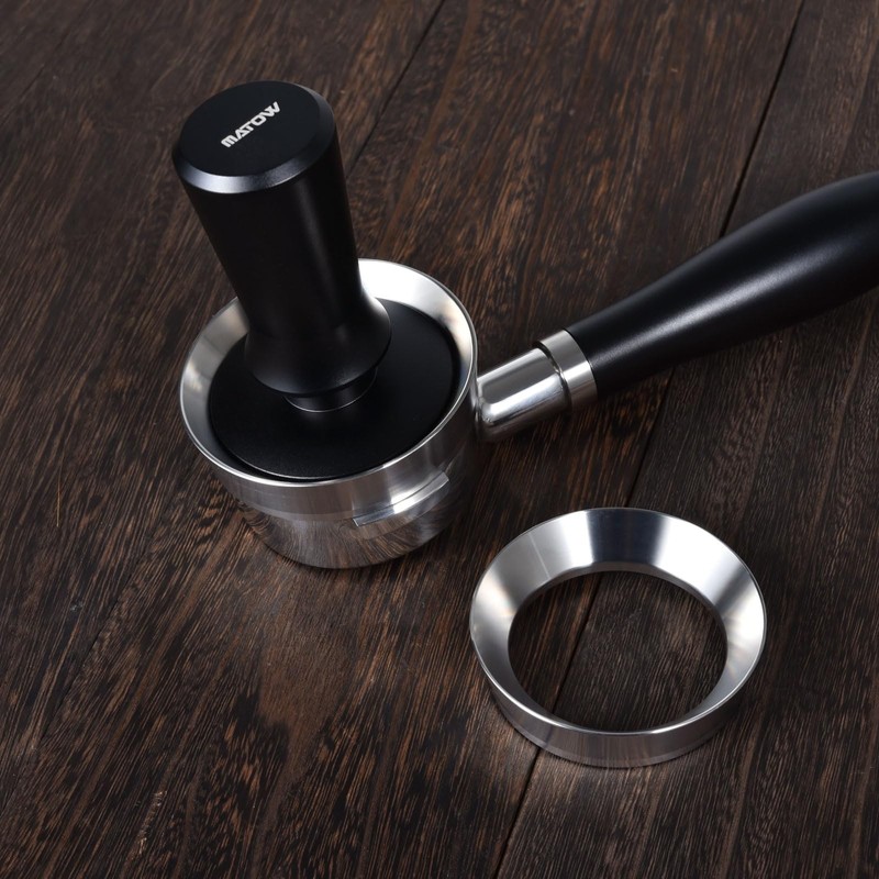 58mm Magnetic Dosing Funnel V2, MATOW Stainless Steel Espresso Dosing