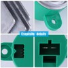 2 x 7701207453 Blower Motor Blower Controller Heating Fan Resistor