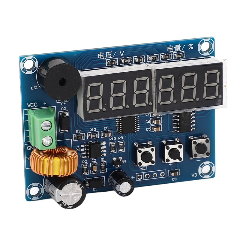 Power Display Module Programmable Voltage Remaining Percentage Display Module DC7‑80V