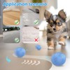 PAKESI Smart Interactive Dog Ball Toy,Active Rolling Ball for Puppy/Small