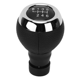 Gear Shift Knob, Shift Knob, Shifter Lever Head, 6 Speed Gear Shift Knob Lever Accessory Replacement for R55 R56 R57 R58 R59 R60 R61 F55 F56 F54 F57