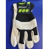 AWP Mesh Back Suede Cowhide Palm Men Gloves Large Breathable