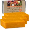 Organic Red Palm Soap, 2.8 oz (80 g), 3 Pieces,