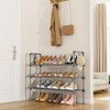 LANTEFUL 3 Tier Shoe Rack for Closet, Shoe Organizer with