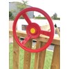 Kids toy steering wheel for climbing frames (Red)
