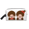 Rikana Monchhichi Makeup Pouch, Stylish, Cosmetic Pouch, Portable, Functional, Large