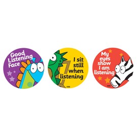 SuperStickers Solutions Good Listening Reward Stickers (Pack of 54) DBS145