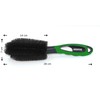ADVANTUSE - Wheel Brush with Coated Wire to Prevent Scratches