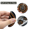 JUNAHAA Car Cup Coaster Universal Automotive Waterproof Non-Slip Cup Holders