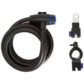 Oxford Essential Cable Bicycle Lock - Black, 1.8 m