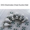 6pcs EKG Electrodes Chest Suction Ball Soft Accurate Measurement 3.0/4.0mm
