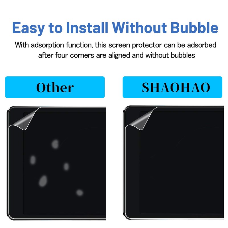 SHAOHAO 2 PCS for 2024 2025 Toyota Tacoma Screen Protector