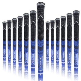 KOFULL Golf Grips Golf Club Grips Golf Grip Tape Standard Size Medium Size Golf Club Grips 13 Pack (Dark Blue)