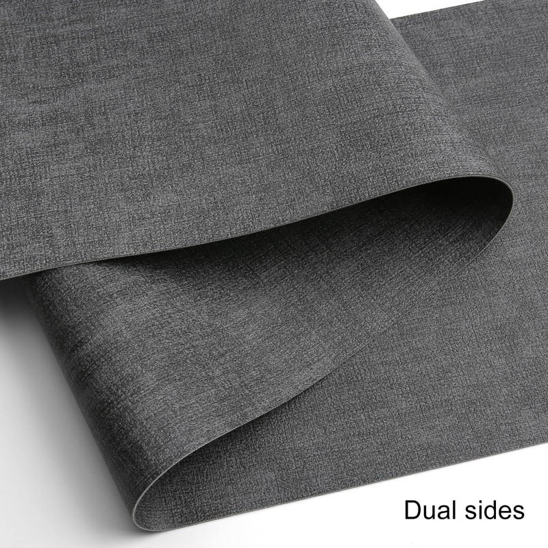 Chitomars Faux Leather Table Runner, Modern Double-Sided Non-Slip Heat Resistant