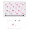 Stencil Revolution Rainy Clouds Pattern Wall Stencil - Durable &