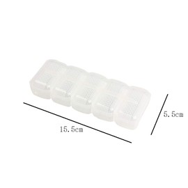 2 Pieces Sushi Maker Mold Nigiri Sushi Mold Rice Ball 5 Rolls Maker Press Tool Nigiri Rice Ball Maker Kitchen Tools for Home Kitchen Restaurant Sushi Making Tools, Transparent