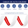 canaletas para Cables Pared, canaleta Flexible para Cable de Suelo,Protector