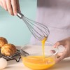 Whisk, 6 inch whisk small for mixing, stirring dough, eggs,