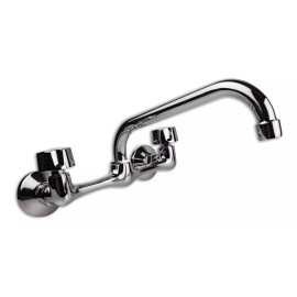 CNX Mezcladora De Pared Cromada Para Fregadero De Cocina