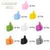 FZHC 18 Pcs Silicone self-Adhesive Thumb Wall Hooks Suitable for