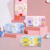 Silicone Pencil Case Cute Cartoon Stationery Plush Doll Animal Storage