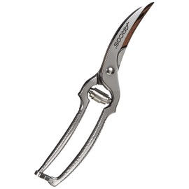 ARCOS Ecopro Küchenschere für Huhn aus geschmiedetem Edelstahl 250mm, Schere zum Schneiden von Geflügel wie Huhn und Truthahn, Farbe Silber