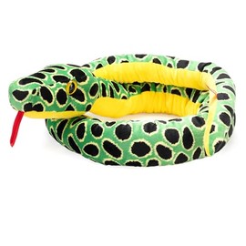 Wild Republic Big Head Anaconda 70" Snake Childrens Plush Cuddly Soft Toy Animal, Multi (13052)