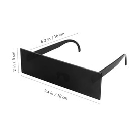 LUOEM Mosaic Glasses Funny Party Glasses Fancy Dress Eye-catching Party Eyewear Cosplay Costume Accessory Unisex Sunglasses Toy