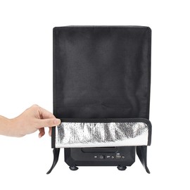 BCZAMD 8.9 Inch UV Resin Printer Case Elitet Blackout Cover Protection from Sunlight Dust Dirt PVC Laminated Polyester Storage Case 12 x 12 x 18 Inch for Photo Mo X Sonic 4K LCD