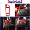 Sekhyna Headlight Switch Button Panel Frame Cover Trim Soft Carbon