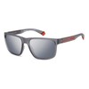 POLAROID Mens S Sunglasses Matte Grey 57, Matt grey, 57